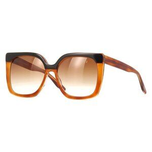 A0887Z New BARTON PERREIRA Vanity Brown Square BP0239/S 2QU Sunglasses Women